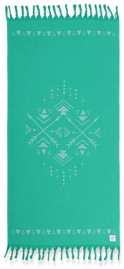 Πετσέτα Θαλάσσης Permian Green Nef-Nef Θαλάσσης 90x170cm Cotton-Polyester