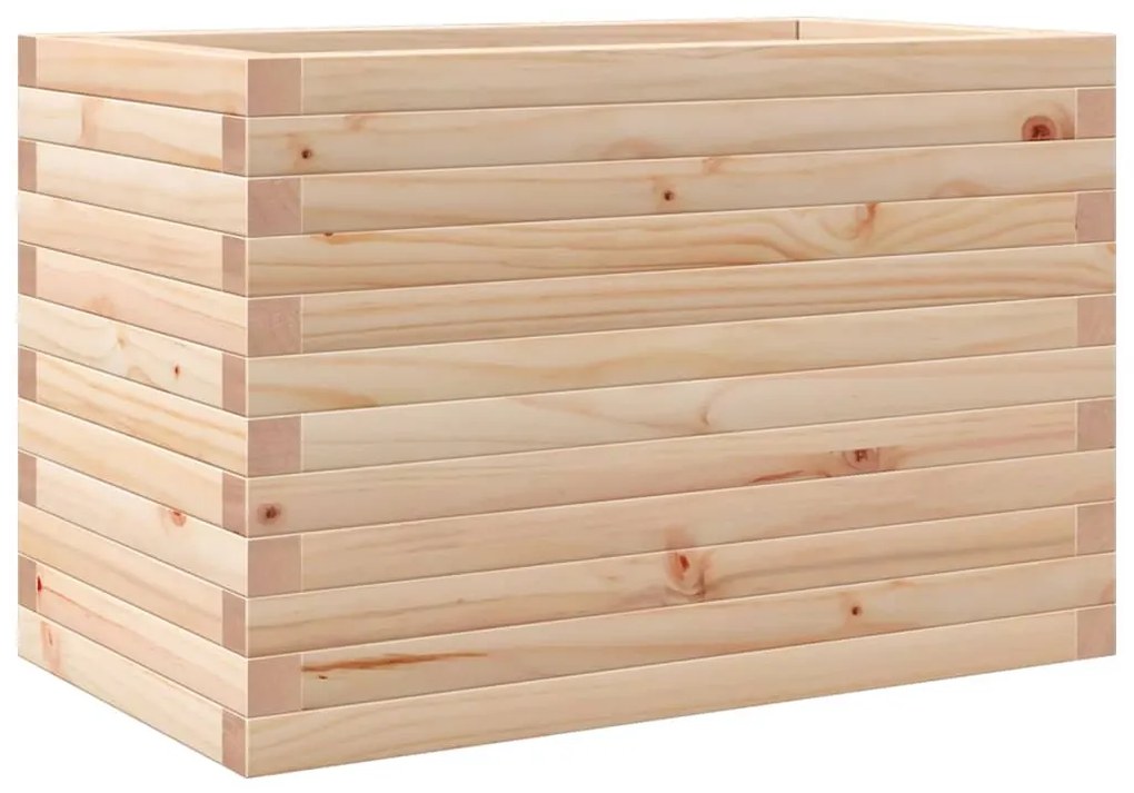 vidaXL Ζαρντινιέρα Κήπου 70x40x45,5 εκ από Μασίφ Ξύλο Πεύκου