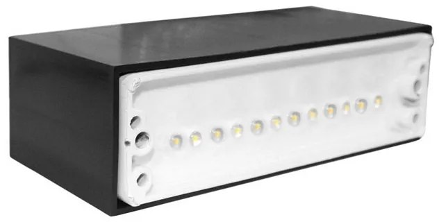 Adeleq Led Φωτιστικό Σώμα Αλουμινίου Διαδρόμου Χωνευτό Με Κουτό 0.8W Μπλε 3-98114