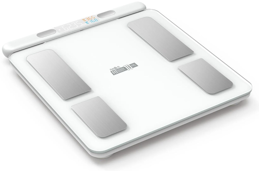 AMILA Ζυγαρία Smart με Λιπομέτρηση FITBODY 10 PRO (95362)