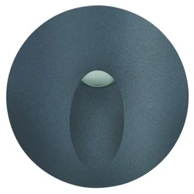 Απλίκα Φωτιστικό Τοίχου LED 3W 4000K Γκρι Ciclop LG721140G ACA-LG721140G-Γκρι LG721140G