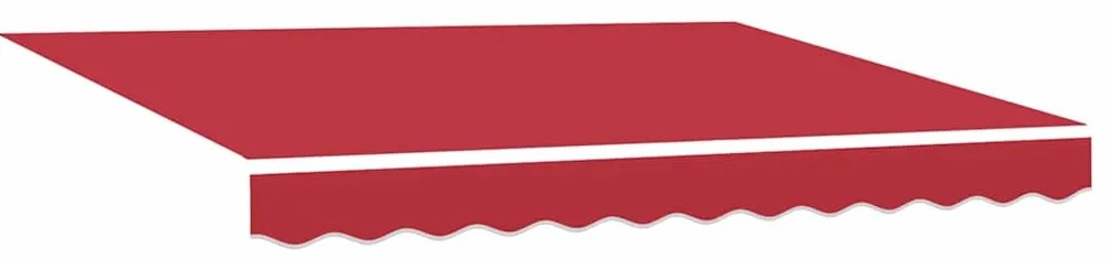 vidaXL Σκηνίτσα Αναδιπλούμενη Κόκκινο 350 x 200 cm ύφασμα