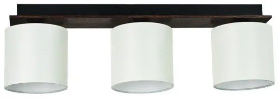 Arkolight Μοντέρνο Φωτιστικό Οροφής Τρίφωτο Μ70xY20cm Καφέ-Μπεζ 3420-2/3
