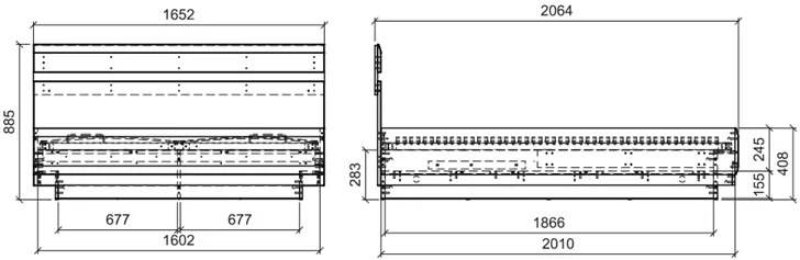 Κρεβάτι Lugano-140 x 200-Με μηχανισμό ανύψωσης