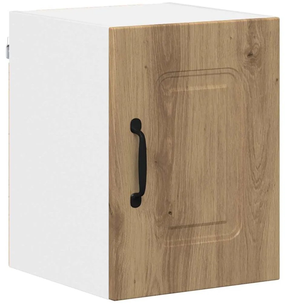 vidaXL Κρεμαστό ντουλάπι κουζίνας με ράφι Artisan Oak 30 x 31 x 40 εκ.