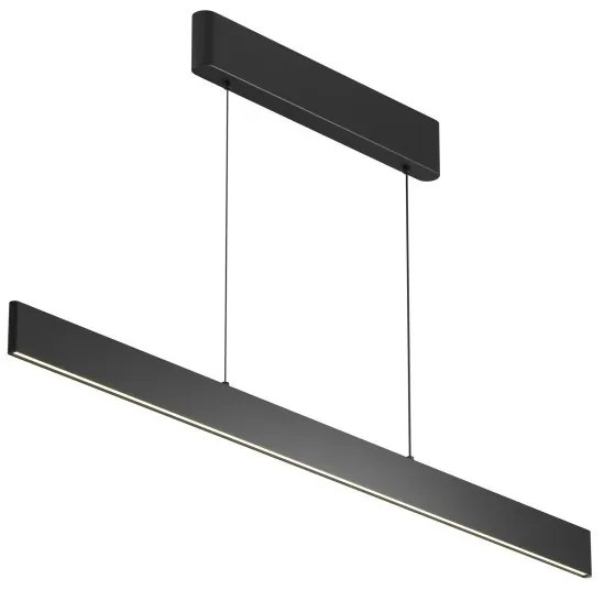 Γραμμικό Κρεμαστό Φωτιστικό Οροφής LED 36W Μαύρο Dimmer 3CCT Ephoria P109PL-36W2.7-6K-B Maytoni-P109PL-36W2.7-6K-B-Μαύρο P109PL-36W2.7-6K-B