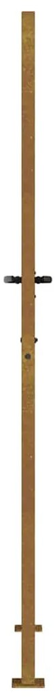 vidaXL Πύλη Κήπου 105 x 180 εκ. από Ατσάλι Corten
