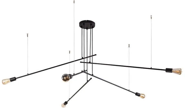 Φωτιστικό Οροφής Pile V 9127 Black Nowodvorski Metal