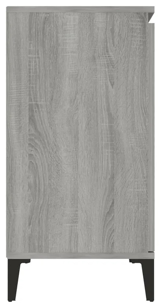 vidaXL Μπουφές Γκρι Sonoma 102 x 35 x 70 εκ. από Επεξεργασμένο Ξύλο