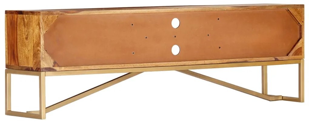 vidaXL Έπιπλο Τηλεόρασης 140 x 30 x 45 εκ. από Μασίφ Ξύλο Ακακίας