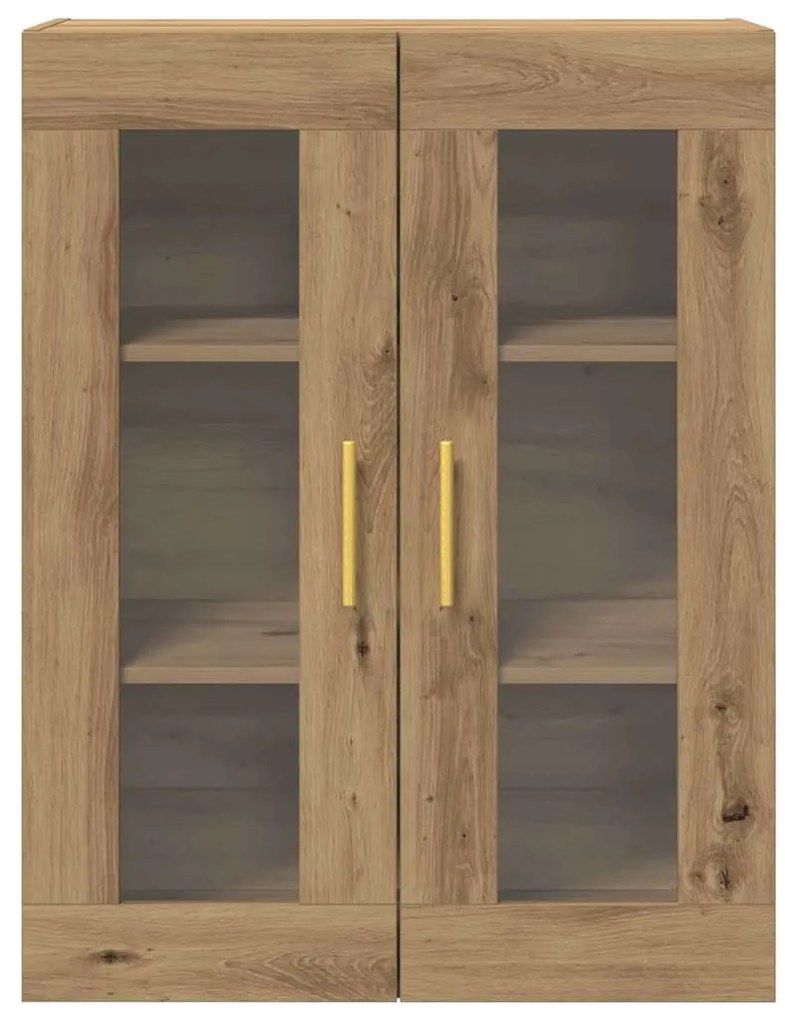 vidaXL Ντουλάπα τοίχου Επιτοίχιο artisan δρυς 69.5 x 34 x 90 εκ.
