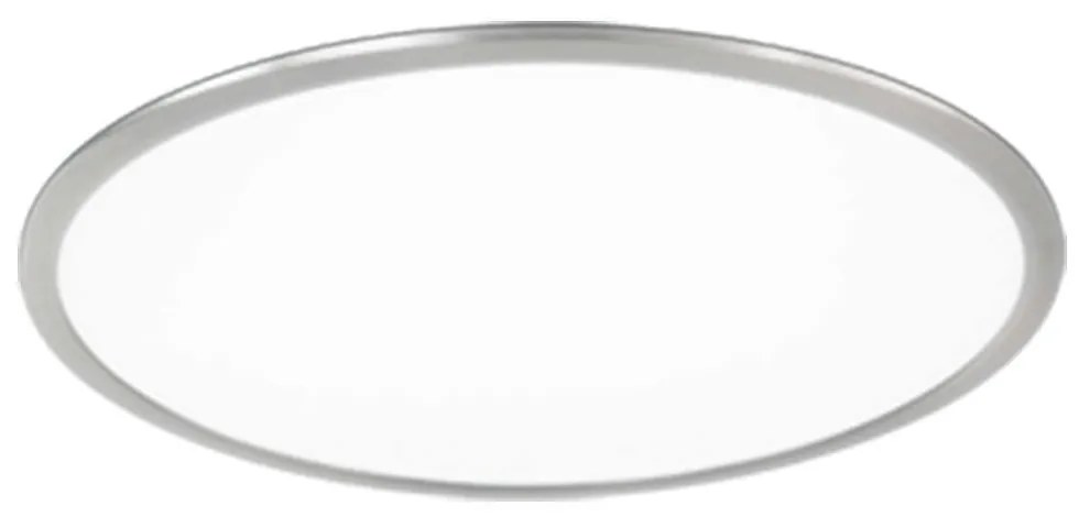 Φωτιστικό Οροφής - Πλαφονιέρα Phoenix 674096207 30W Led Φ62cm 4,2cm Nickel Mat Trio Lighting Metal