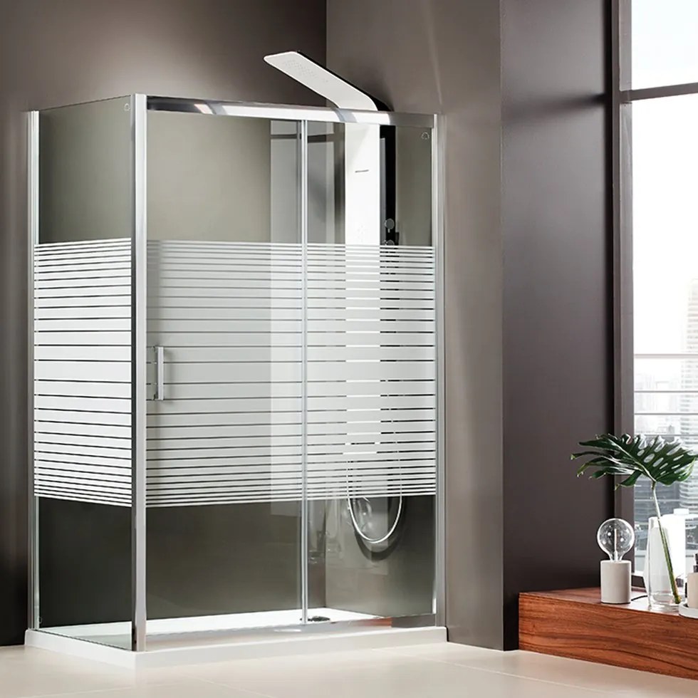 Συρόμενη πόρτα ντουζιέρας Axis Slider SLX-127 - 131 -Clean Glass
