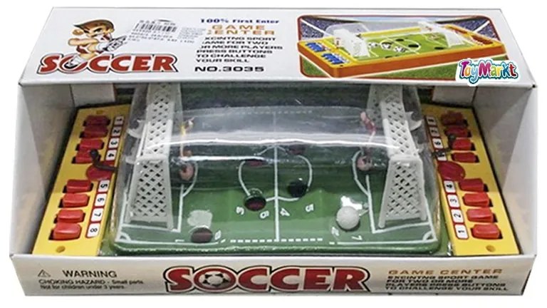 Ποδοσφαιράκι Με Κουμπιά 31x16x10εκ. Toy Markt 71-987