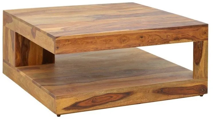 Τραπέζι Σαλονιού Stolic 376-000014 90x90x40cm Walnut