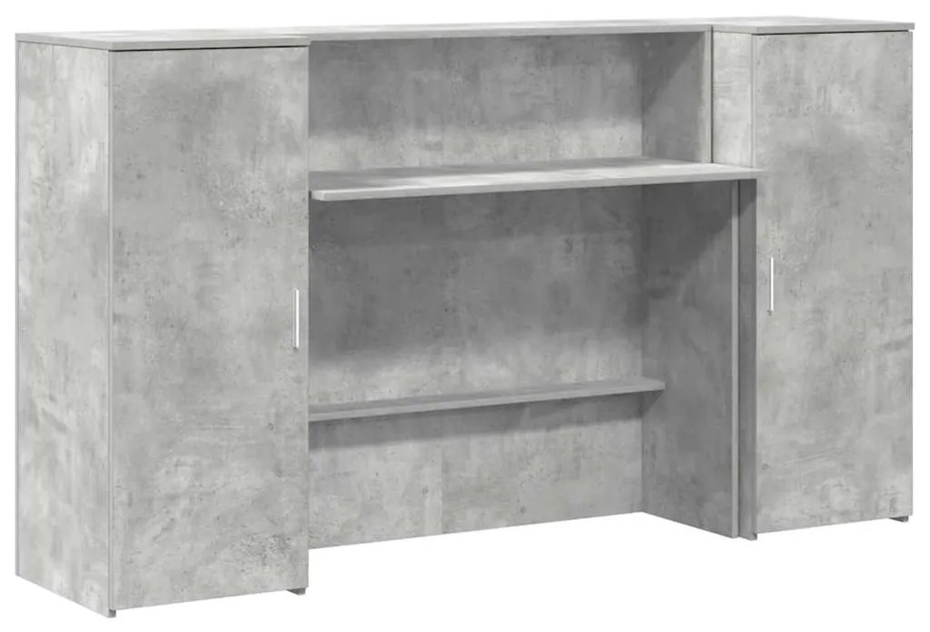 vidaXL Γραφείο υποδοχής 180x50x103,5 εκ. Επεξεργασμένο Ξύλο