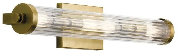 Απλίκα Φωτιστικό Μπάνιου 4xE14 IP44 Azores Quintiesse Elstead Lighting QN-AZORES4-NBR Ορείχαλκος