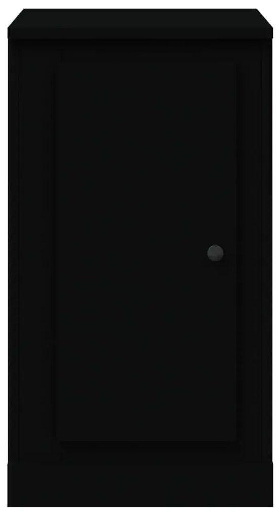 Ντουλάπι Μαύρο 37,5 x 35,5 x 67,5 εκ. από Επεξεργασμένο Ξύλο - Μαύρο