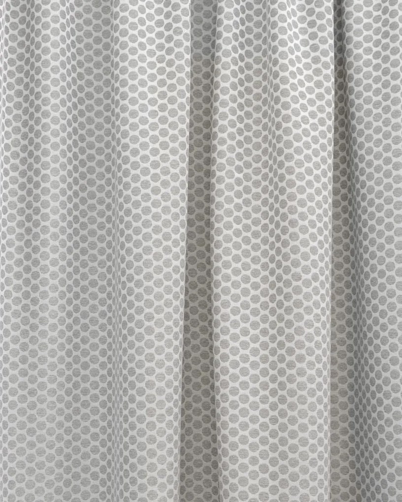 Ζακάρ Ύφασμα Φ280cm Πουά Perugia σε 4 Αποχρώσεις.  Γκρι