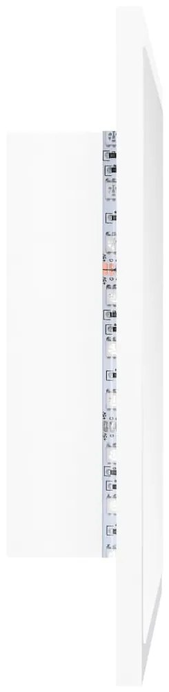 Καθρέφτης Μπάνιου με LED Λευκός 40 x 8,5 x 37 εκ. Ακρυλικός 804908