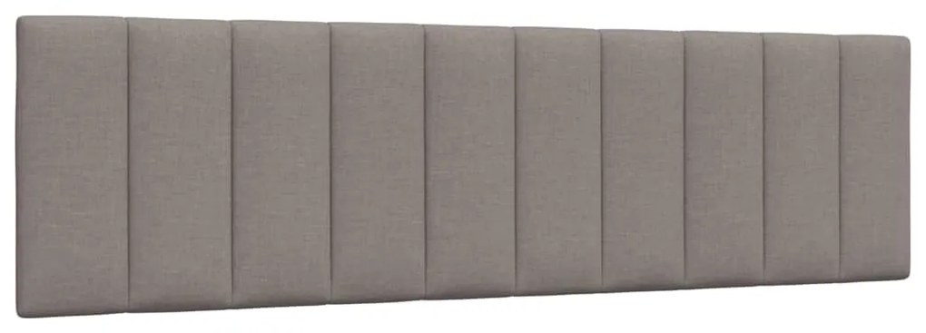 vidaXL Μαξιλάρι για Κεφαλάρι Taupe 180 εκ. Υφασμάτινο
