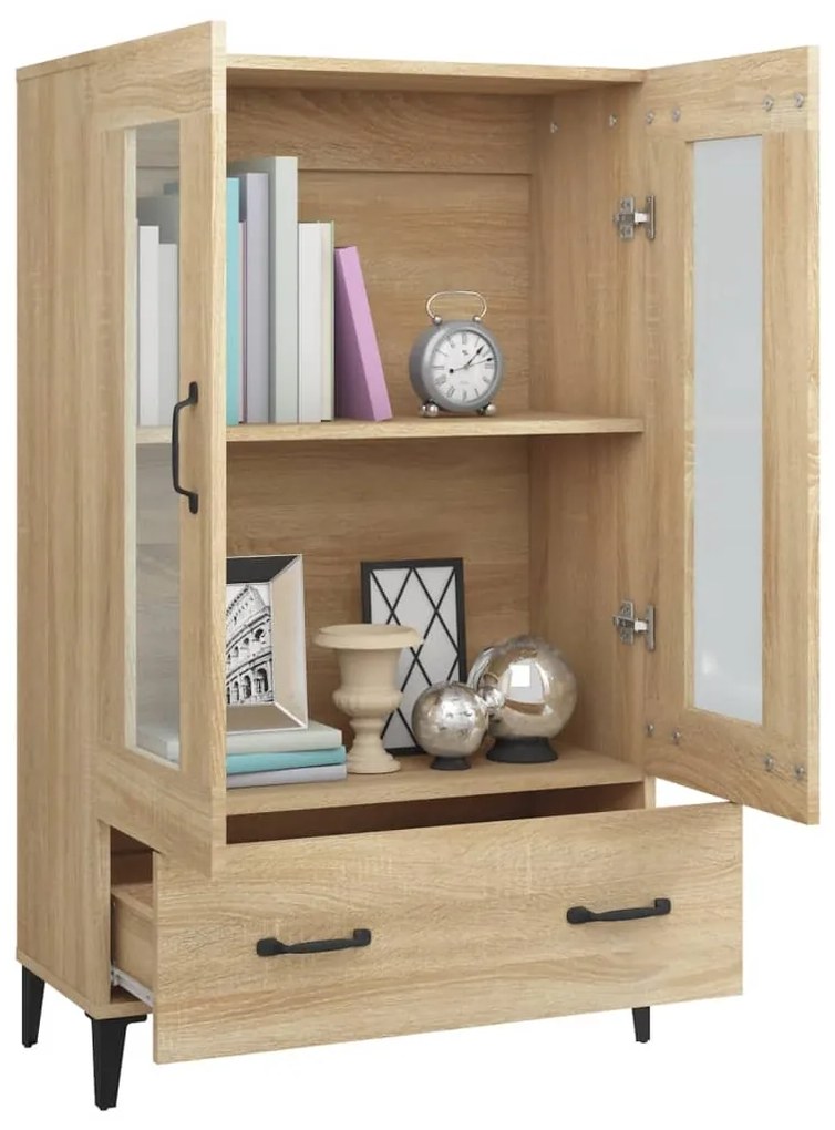 vidaXL Ντουλάπα Sonoma Δρυς 70 x 31 x 115 εκ. από Επεξεργασμένο Ξύλο