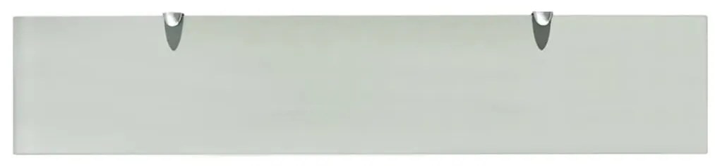 vidaXL Ράφια Τοίχου 2 τεμ. 8 χιλ. 100 x 20 εκ. Γυάλινα