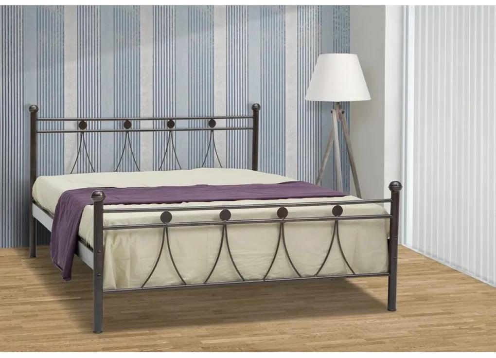 Λάμδα Κρεβάτι Μονό Μεταλλικό 90x190cm