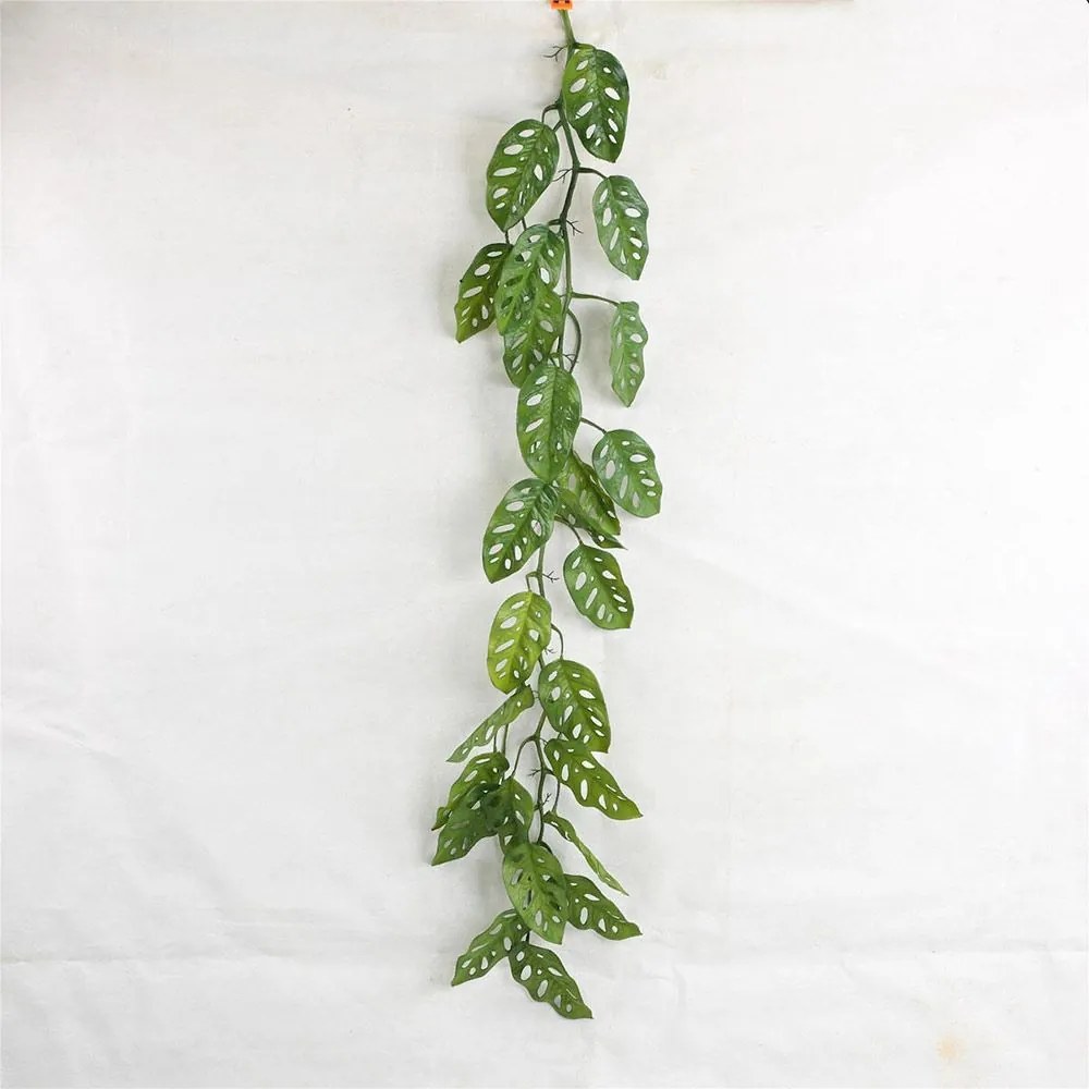 Τεχνητή Γιρλάντα Μονστέρα Minima 8171-7 115cm Green Supergreens Πολυαιθυλένιο
