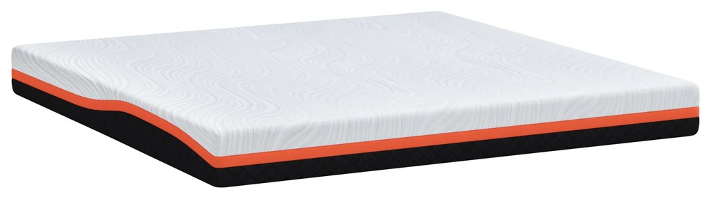 vidaXL Στρώματα Λευκό, Γκρι 200 x 200 cm