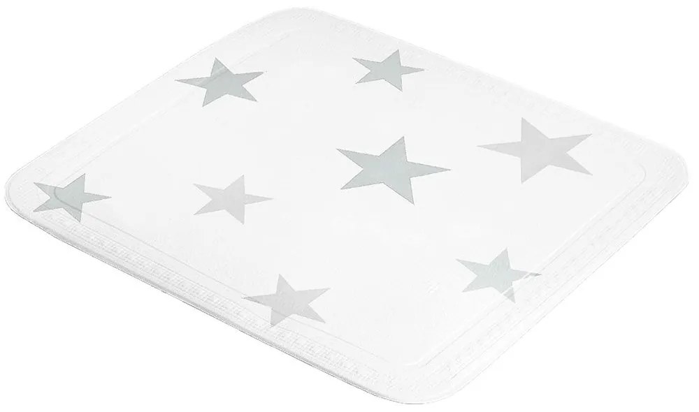 Αντιολισθητικό Ντουζιέρας Stars 4121 Silver Grey Kleine Wolke 55Χ55 PVC