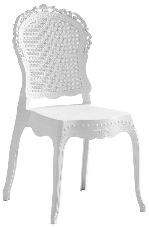 CODESS Καρέκλα Εστίασης - Catering Στοιβαζόμενη PP Άσπρο  47x52x88cm [-Άσπρο-] [-PP - PC - ABS-] Ε3809,1
