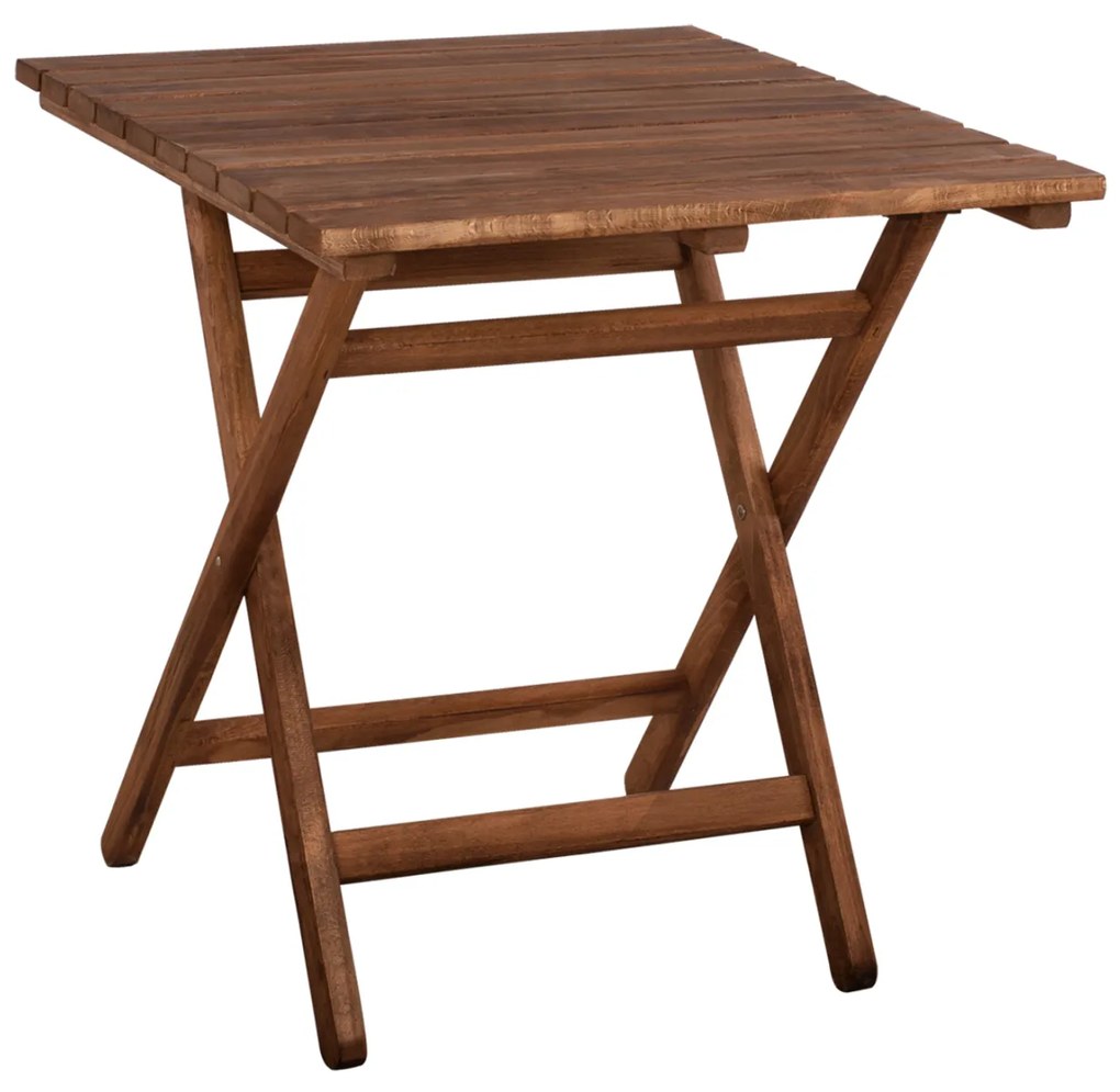 ΤΡΑΠΕΖΙ ΣΚΗΝΟΘΕΤH ΛΗΜΝΟΣ 70Χ70X75Υ εκ. ΜΑΣΙΦ ΟΞΙΑ ΕΜΠOΤΙΣΜΟΣ ΚΑΡΥΔΙ HM5648.01