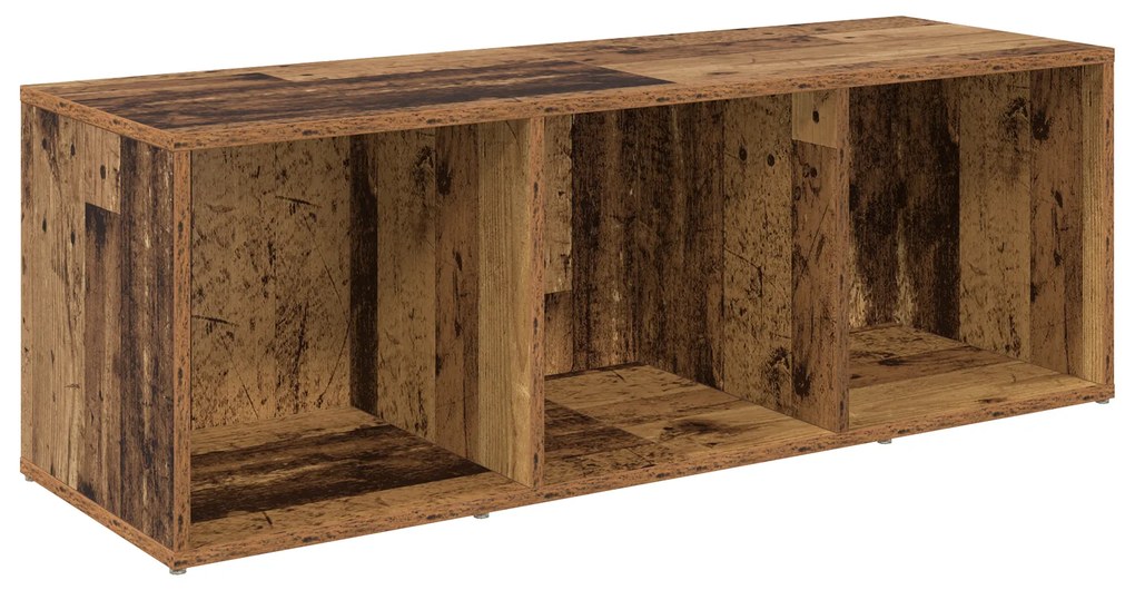 vidaXL Σετ επίπλου τηλεόρασης 2 pcs Παλιό Ξύλο 37 x 35 x 107 εκ
