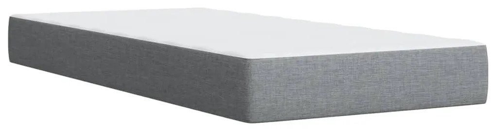 ΚΡΕΒΑΤΙ BOXSPRING ΜΕ ΣΤΡΩΜΑ ΑΝΟΙΧΤΟ ΓΚΡΙ 80X200 ΕΚ. ΥΦΑΣΜΑΤΙΝΟ 3289583