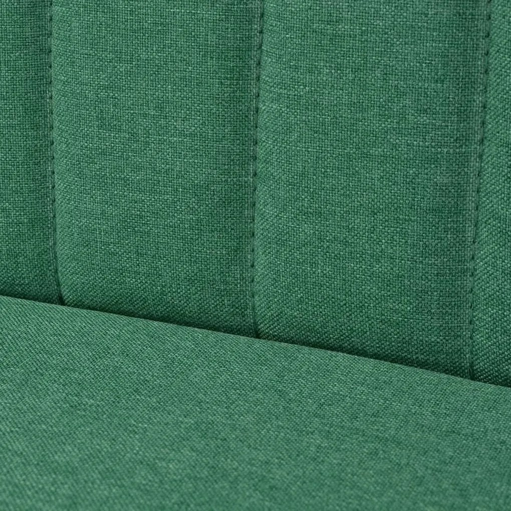 Καναπές Πράσινος 117 x 55,5 x 77 εκ. Υφασμάτινος - Πράσινο