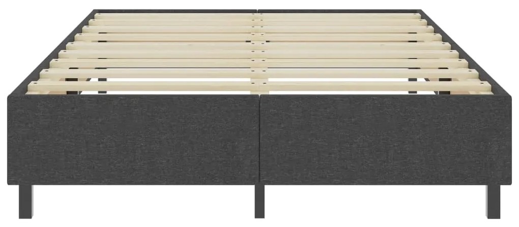 vidaXL Πλαίσιο Κρεβατιού Boxspring Γκρι 180 x 200 εκ. Υφασμάτινο