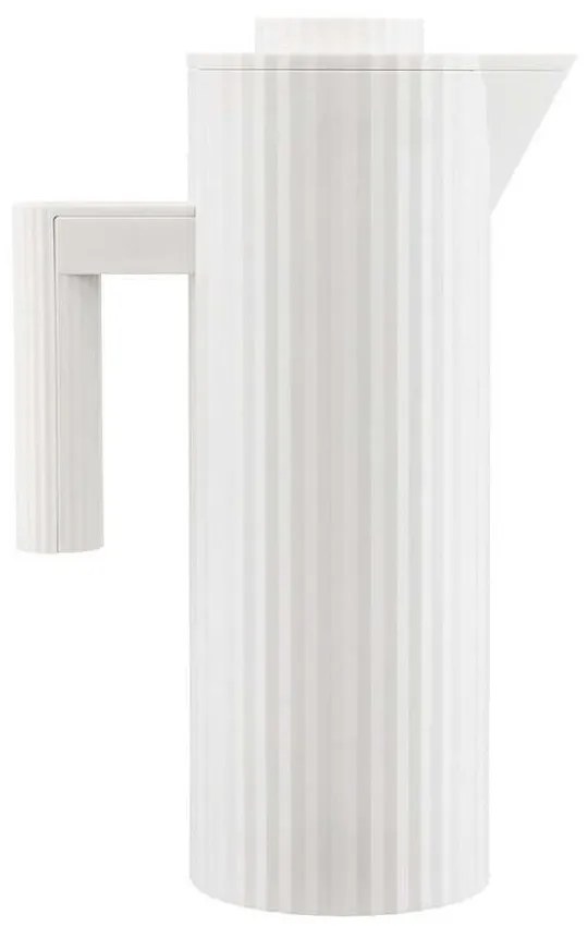 Κανάτα-Θερμός Plissé MDL12 W 20x11x32cm 1Lt White Alessi Plastic