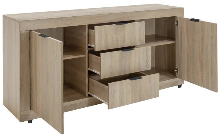 ΜΠΟΥΦΕΣ DOHA PAKOWORLD ΣΕ SONOMA ΑΠΟΧΡΩΣΗ 180X45X80.5ΕΚ