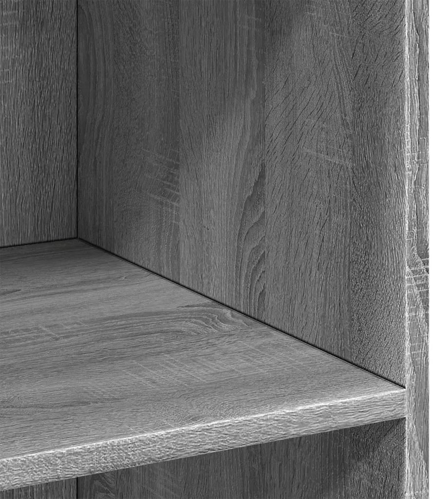 vidaXL Ντουλάπι Γκρι Sonoma 70x41x93 εκ. από Επεξεργασμένο Ξύλο