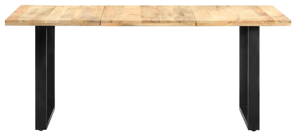Τραπεζαρία 180 x 90 x 76 εκ. από Μασίφ Ξύλο Μάνγκο - Πολύχρωμο