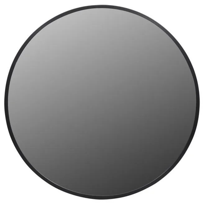 Καθρέπτης Τοίχου Fylliana Στρογγυλός Μαύρο 50x3x50 εκ. 50x3x50 εκ.