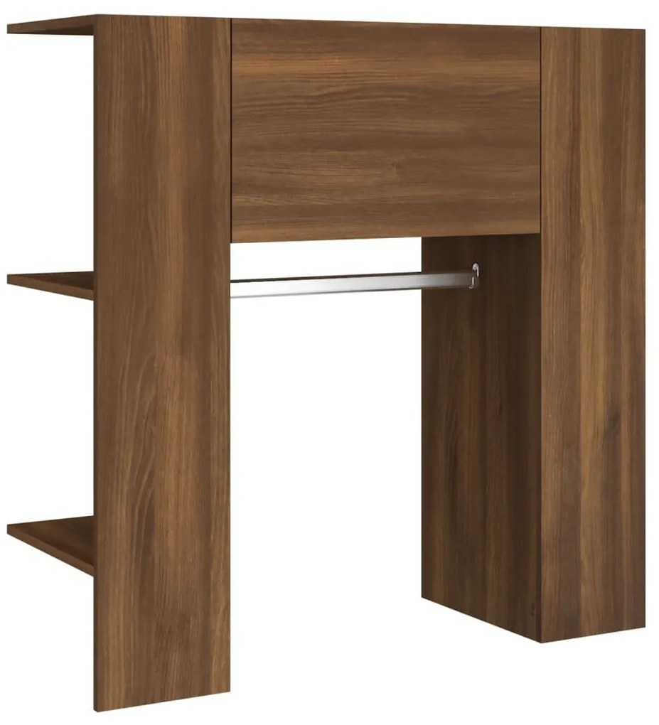 vidaXL Ντουλάπι Διαδρόμου Καφέ Δρυς 97,5 x 37 x 99 εκ. Επεξεργ. Ξύλο