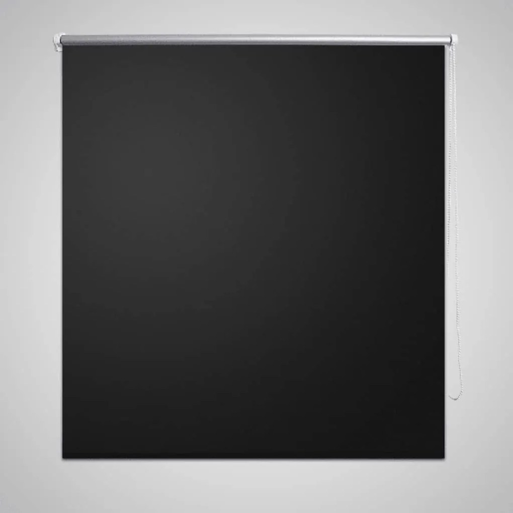 vidaXL Ρόλερ Σκίασης Blackout Μαύρο 40 x 100 cm