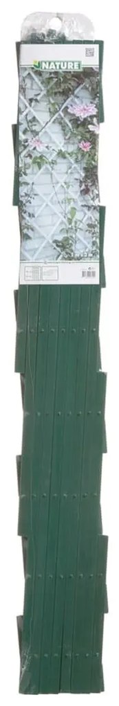 Nature Καφασωτά Κήπου 2 τεμ. Πράσινα 100 x 200 εκ. από PVC - Πράσινο