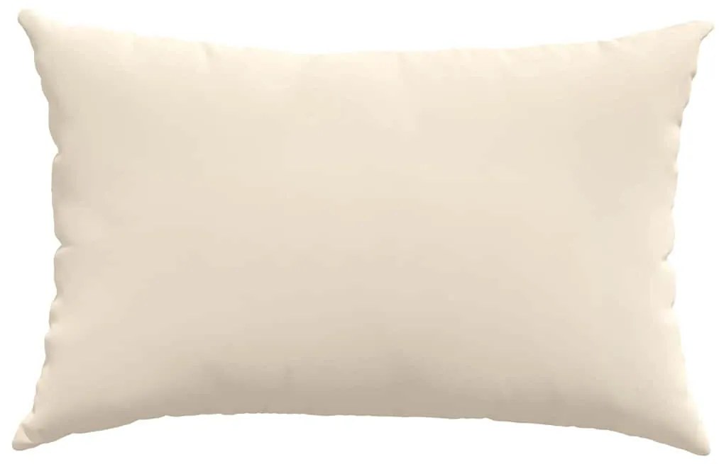 vidaXL Μαξιλάρι Καναπέ 2 pcs Μπεζ 60 x 40 cm ύφασμα