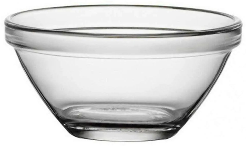 Σαλατιέρα Γυάλινη Pompei BR01719128 Φ20cm Clear Bormioli Rocco Glass