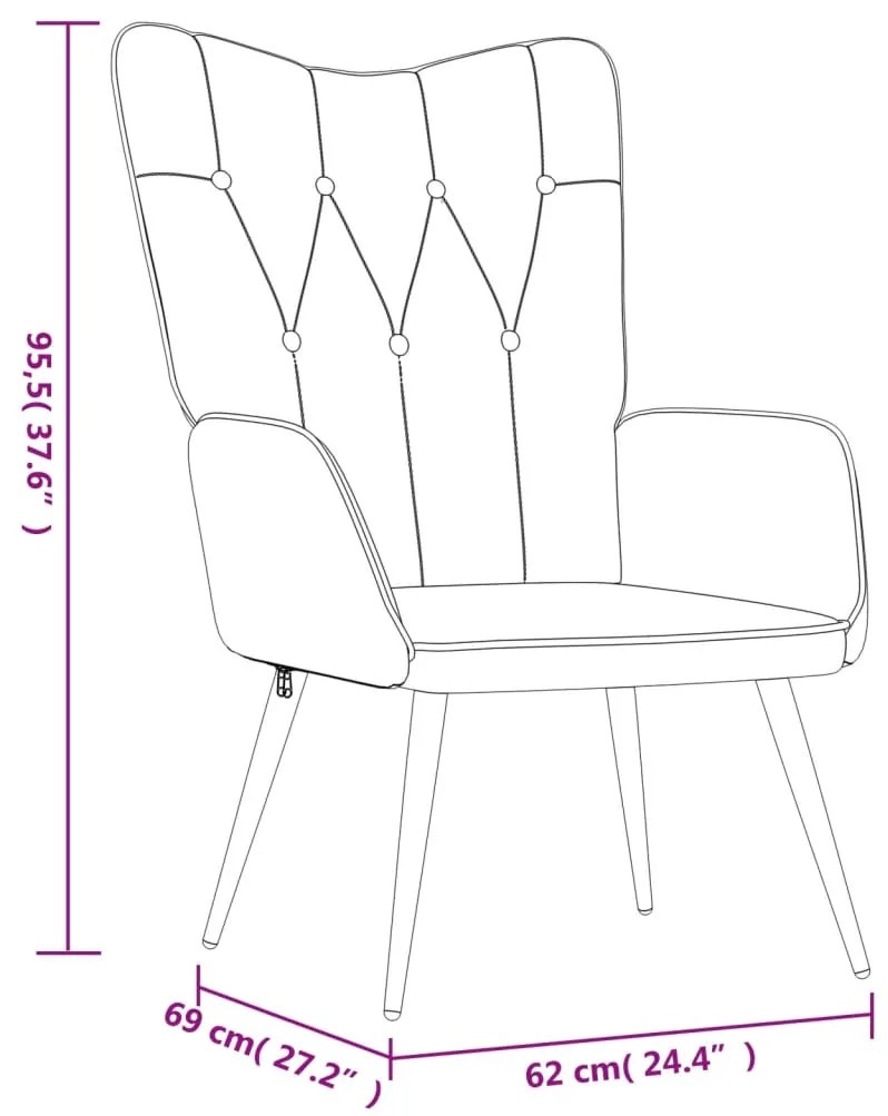 ΠΟΛΥΘΡΟΝΑ RELAX ΣΚΟΥΡΟ ΓΚΡΙ 62 X 68,5 X 96 ΕΚ. ΥΦΑΣΜΑΤΙΝΗ 327546