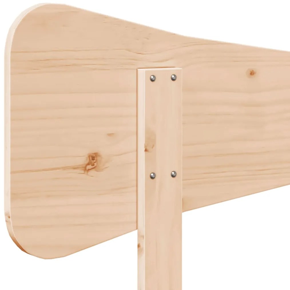 vidaXL Κεφαλάρι 100 εκ. από Μασίφ Ξύλο Πεύκου