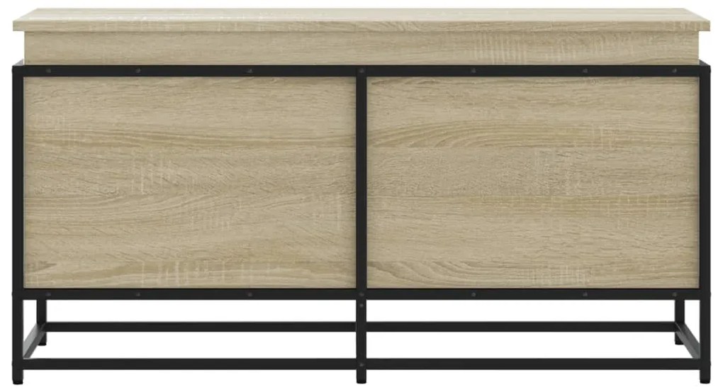 Κουτί Αποθήκευσης με Sonoma Δρυς 100x40x51,5 εκ. Επεξ. Ξύλο - Καφέ